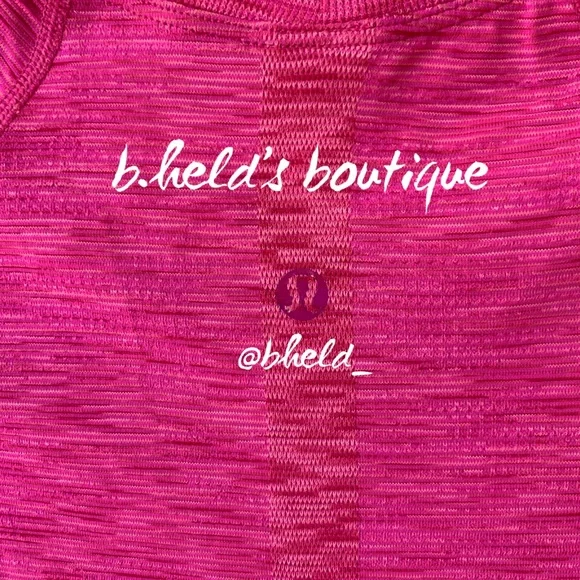 lululemon Limited Ed Swiftly Tech Long Sleeve SeaWheeze Chroma Pow Pink Sz 2 NWT